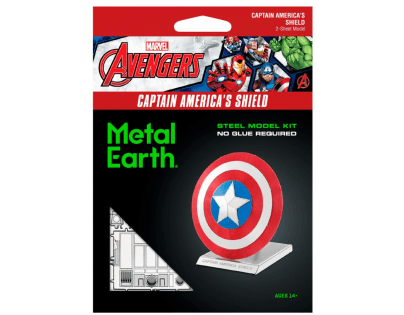 Metal Earth - Marvel: Captain America's Shield, metāla konstruktors