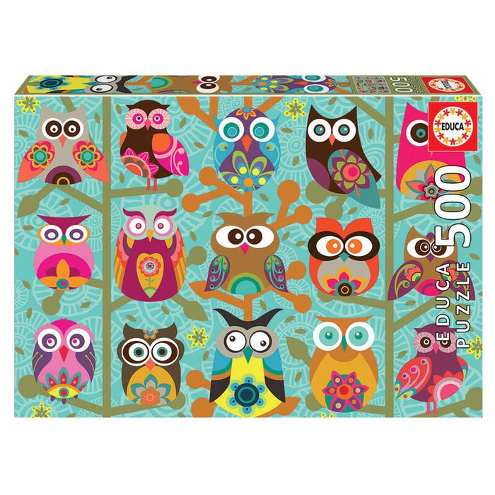 Puzle 500 - Owls