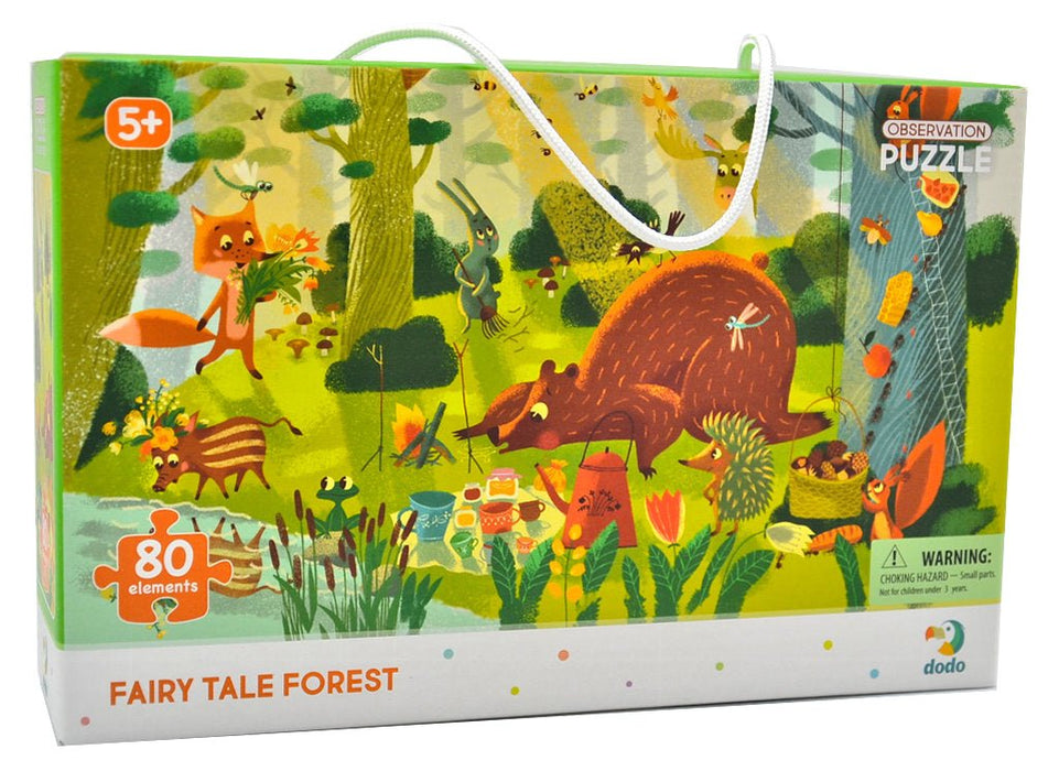 Observation puzzle Fairy tale forest