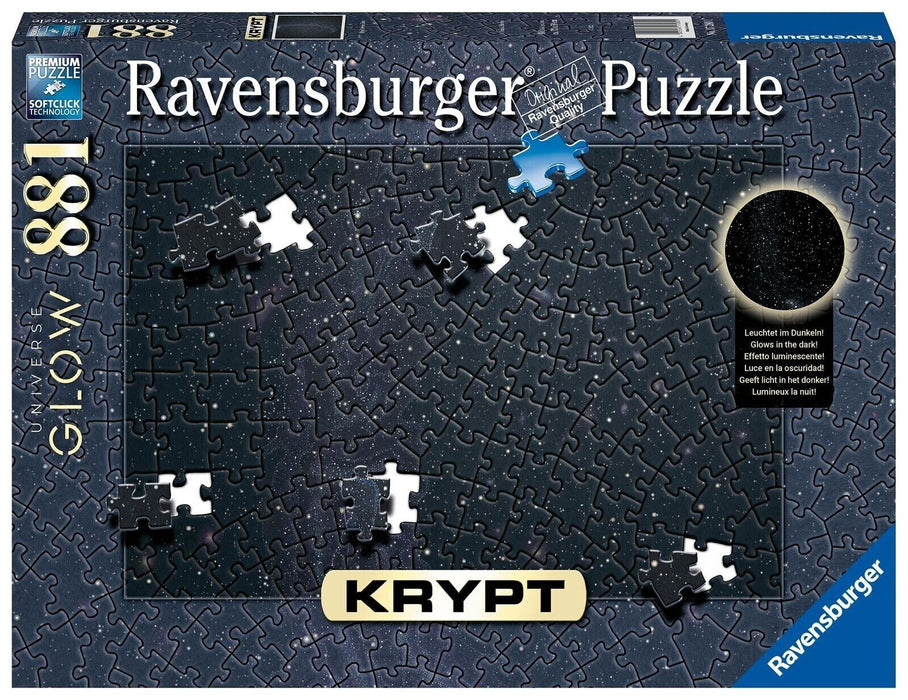 Ravensburger Puzle : Krypt Universe Glow 881