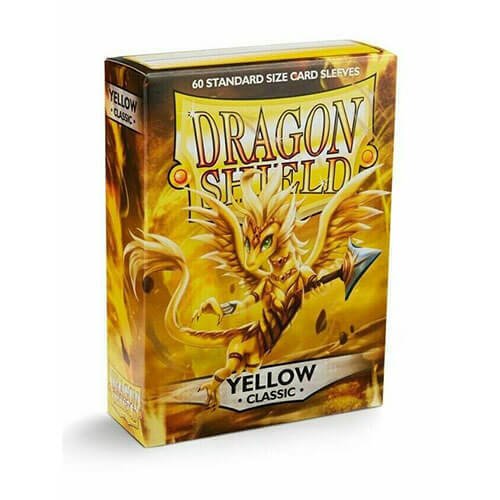 Dragon Shield - Smooth Glossy Yellow, 63.5x88, 60 pcs.