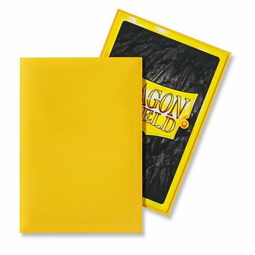 Dragon Shield - Smooth Glossy Yellow, 63.5x88, 60 pcs.