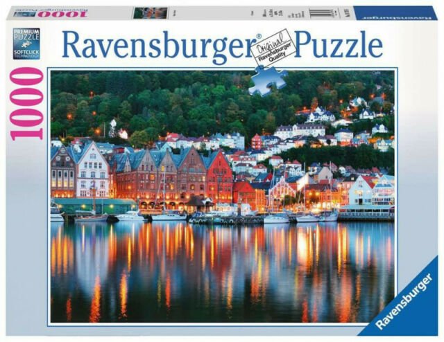 Puzzle 1000 Bergen, Norway