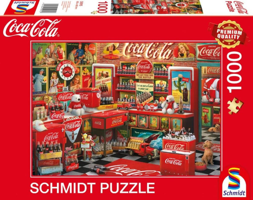 Coca Cola Nostalgieshop, puzzle 1000 pcs.