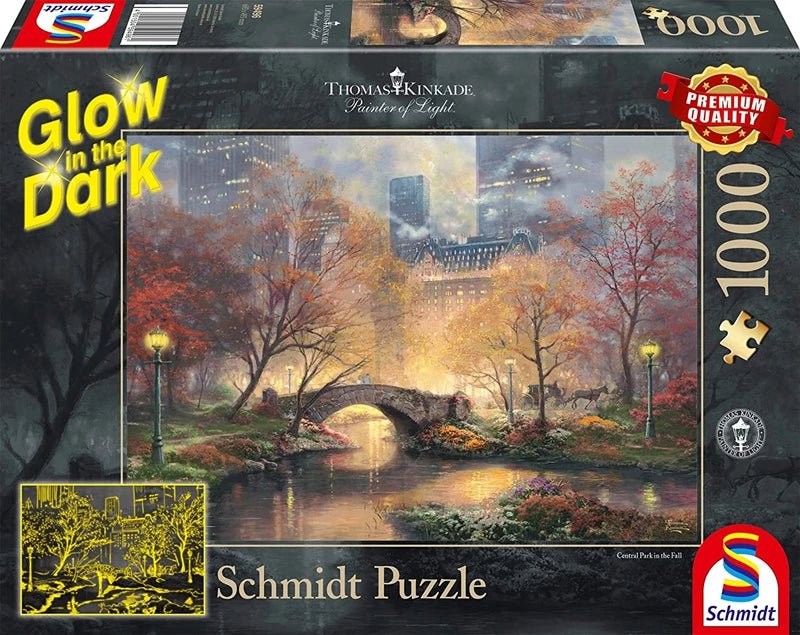 Autumn in Central Park, Glow in the Dark, 1000 pcs