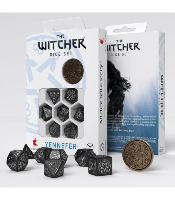 THE WITCHER DICE SET. YENNEFER - THE OBSIDIAN STAR