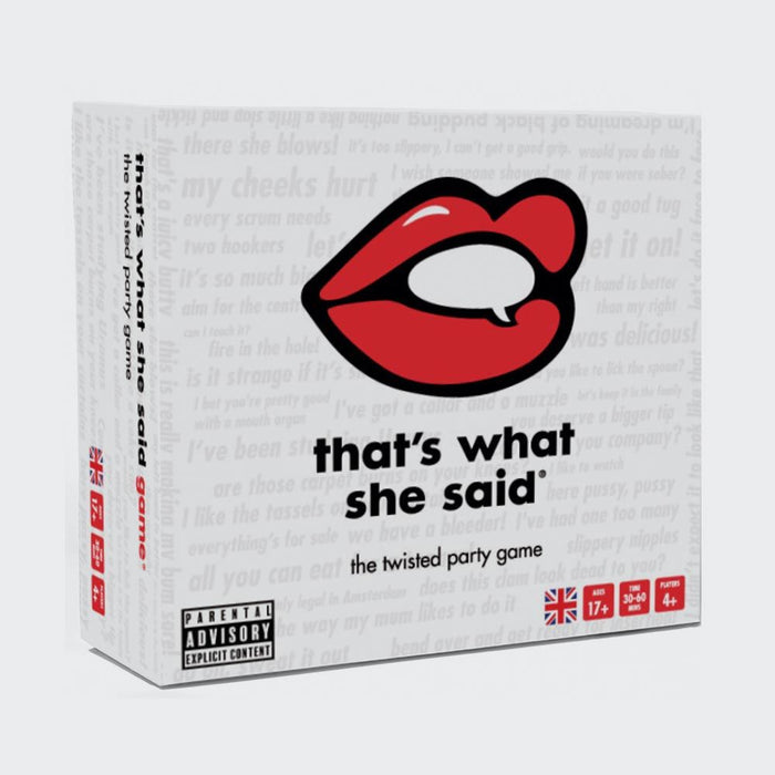 That's What She Said UK edition
