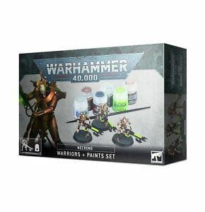 Warhammer 40,000: Necrons Warriors + krāsu komplekts