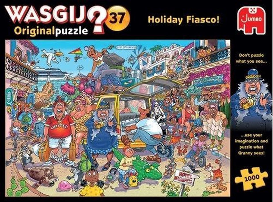 Puzzle, 1000 - Wasgij Original: Holiday Fiasco