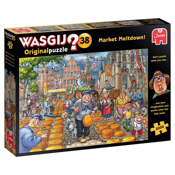 Puzzle, 1000 - Wasgij Original 38: Cheese Alarm