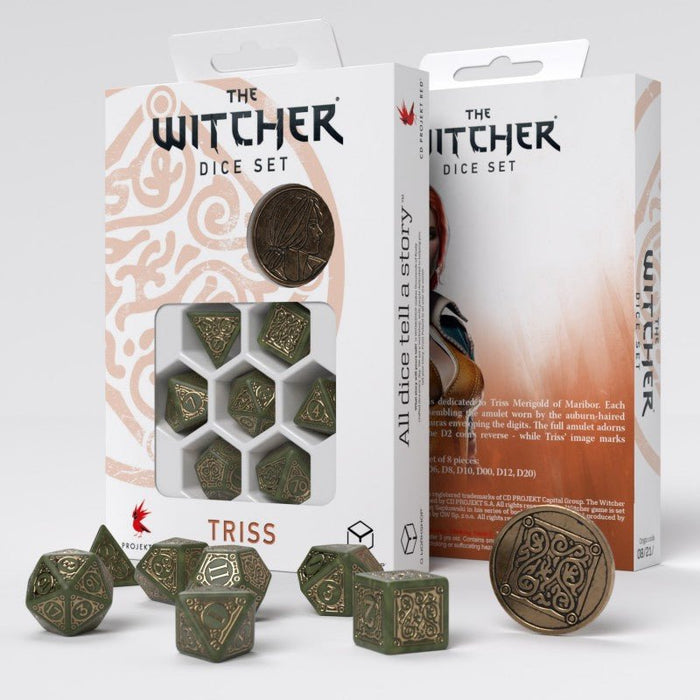 WITCHER DICE SET. TRIS - THE FOURTEENT OF THE HILL